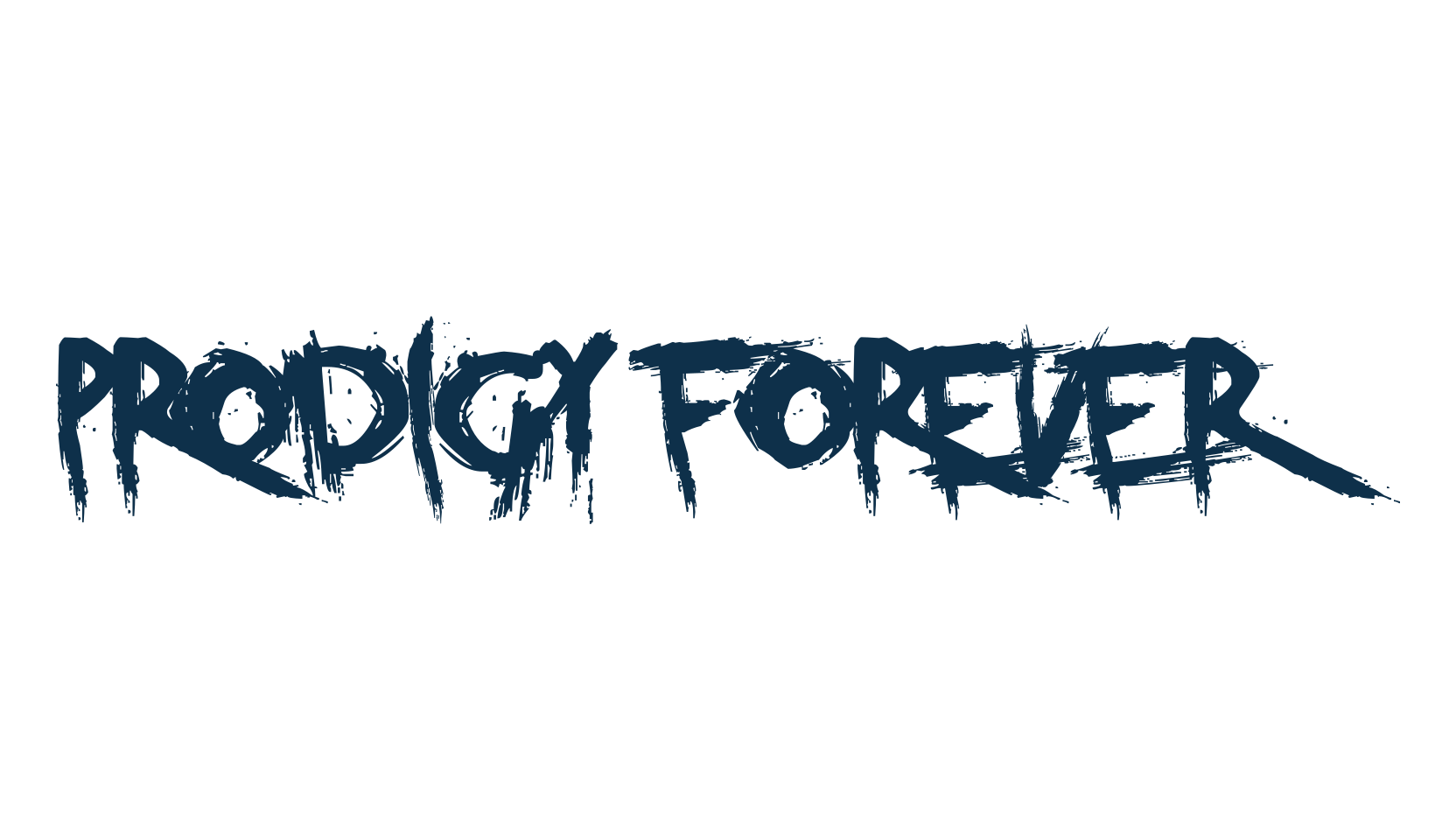 Prodigy Forever, script trash fancy decorative calligraphy font preview