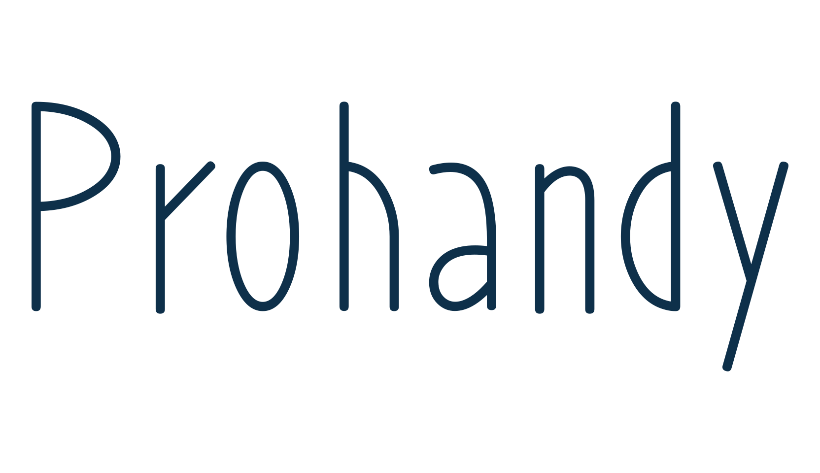 Prohandy, various font preview
