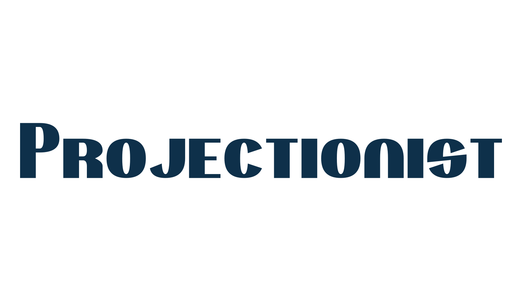 Projectionist, sans serif font preview