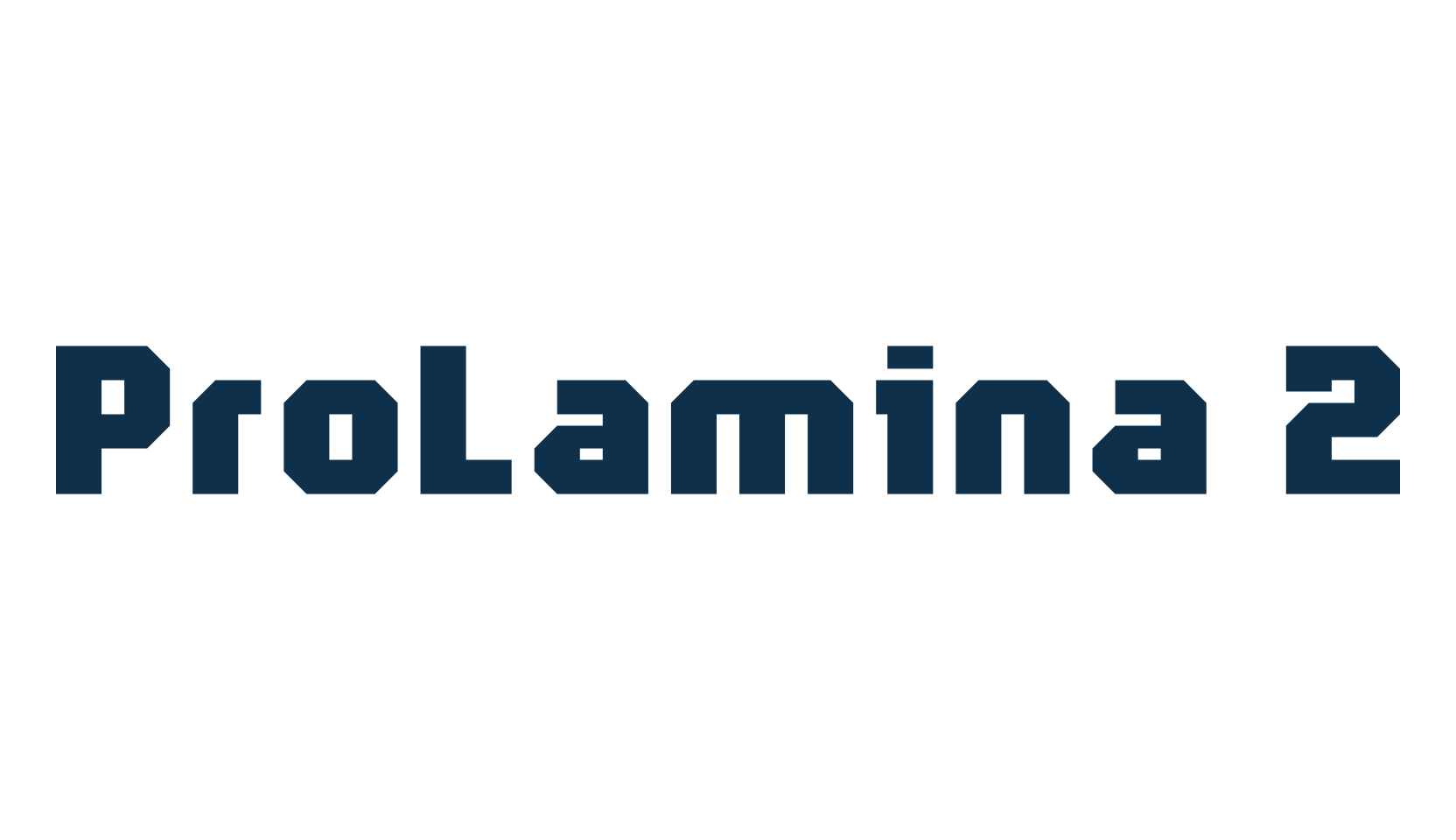 ProLamina 2, techno square sci-fi font preview
