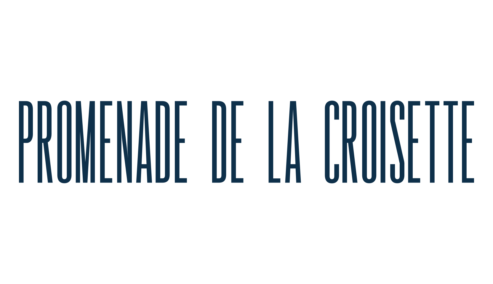 Promenade de la Croisette, sans serif font preview