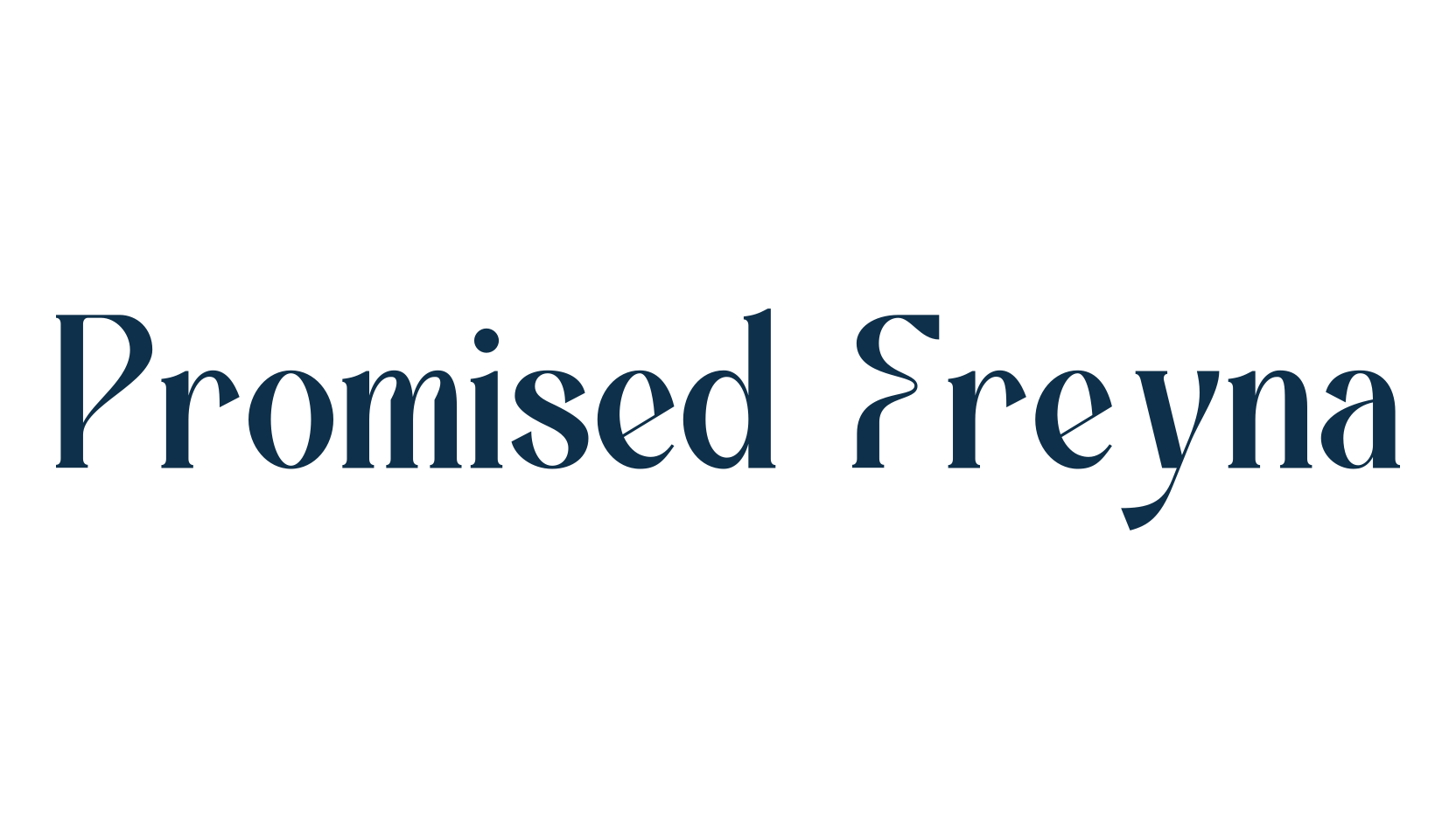 Promised Freyna, various font preview