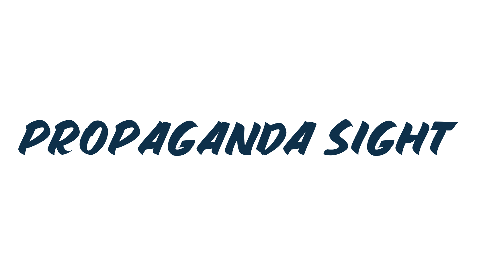 Propaganda Sight, script brush fancy decorative calligraphy font preview