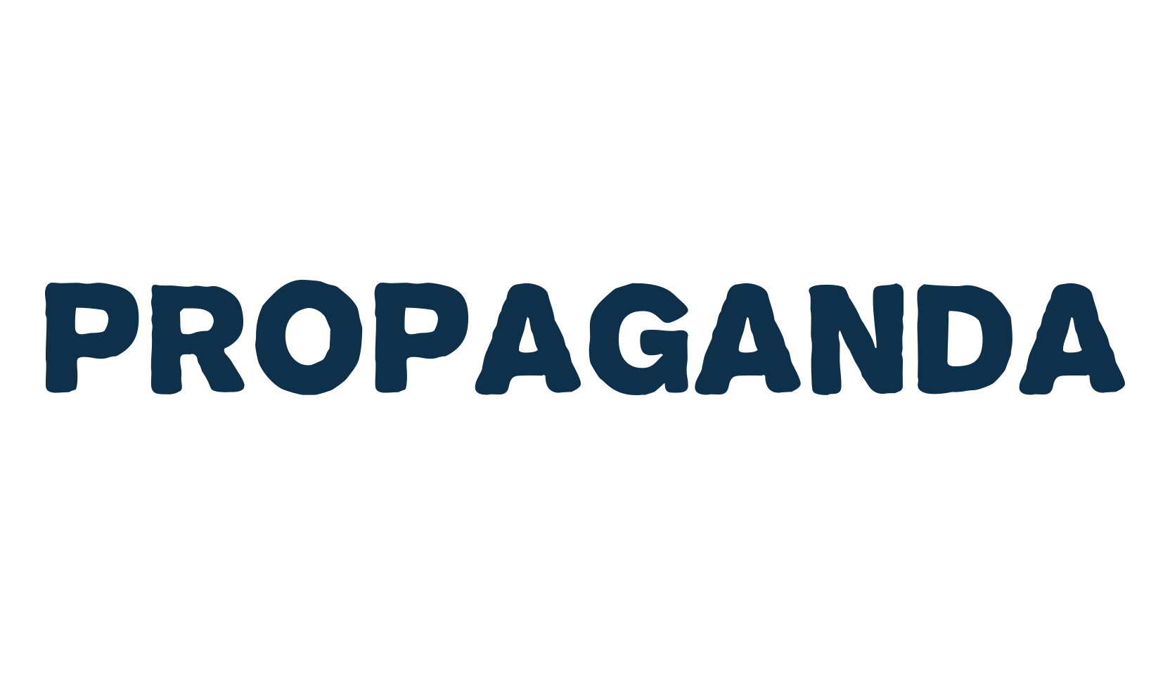 Propaganda (propaganda), foreign look russian font preview