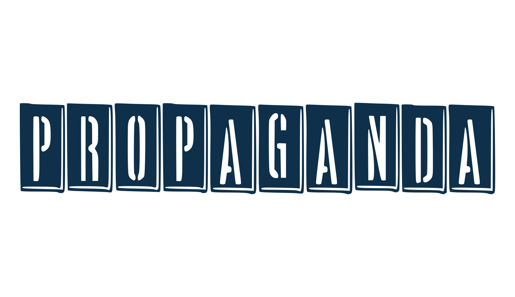 Propaganda, fancy decorative font preview