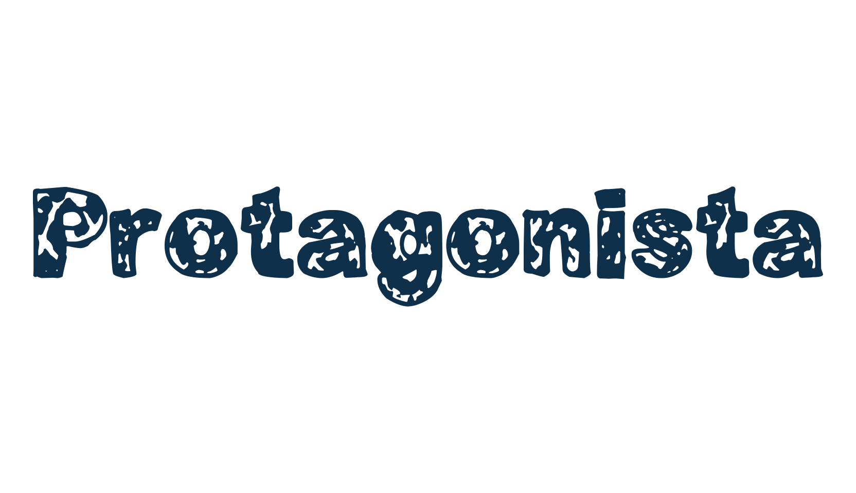 Protagonista, fancy decorative font preview