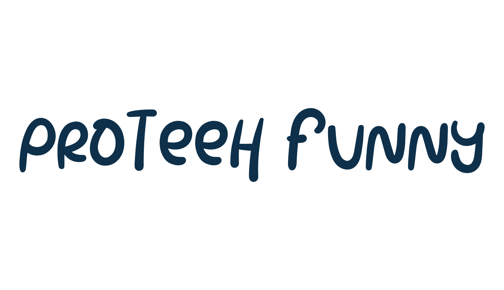 Proteeh Funny, script handwritten fancy decorative calligraphy font preview