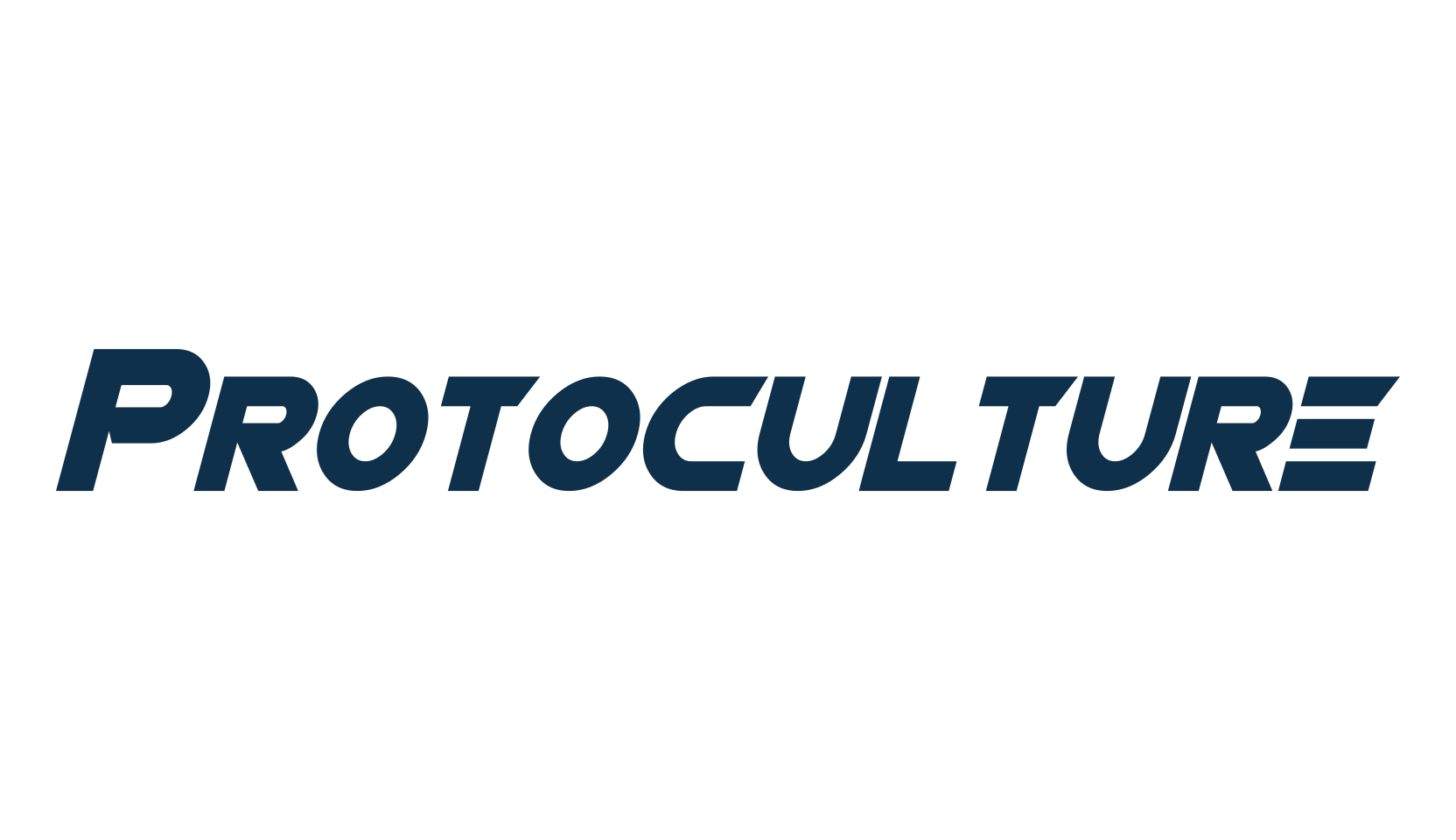 Protoculture, sci-fi font preview