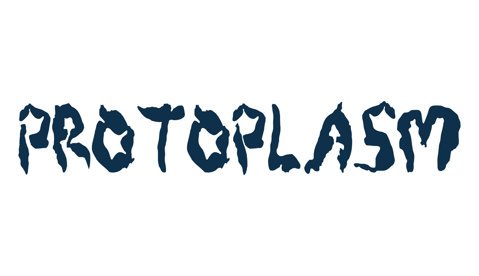 Protoplasm, fancy destroy decorative font preview