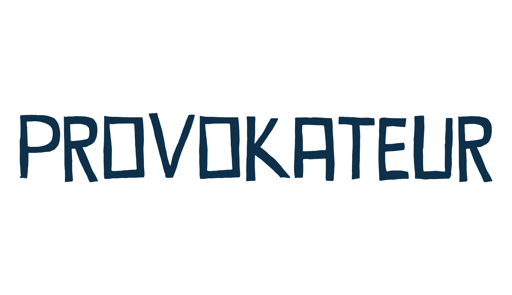 Provokateur, various font preview