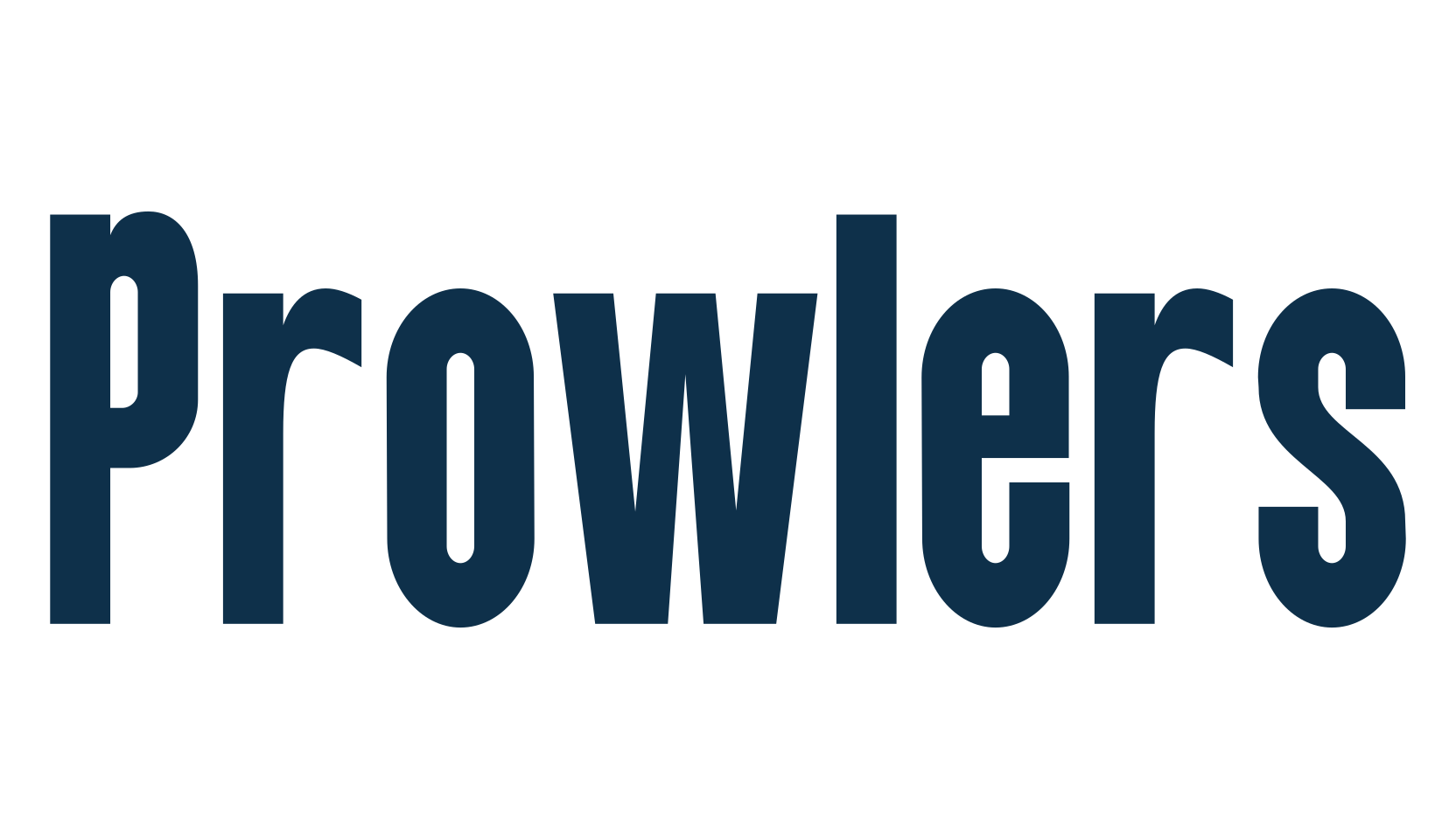 Prowlers, sans serif font preview