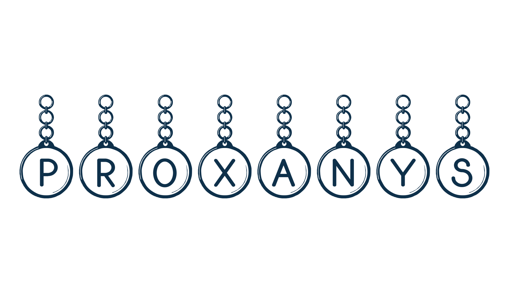 Proxanys, fancy decorative font preview