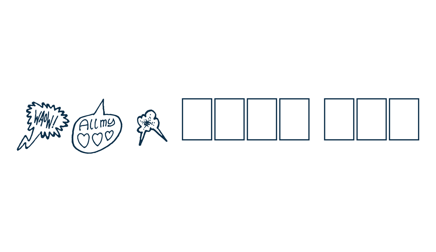 PS I love you, fancy decorative font preview
