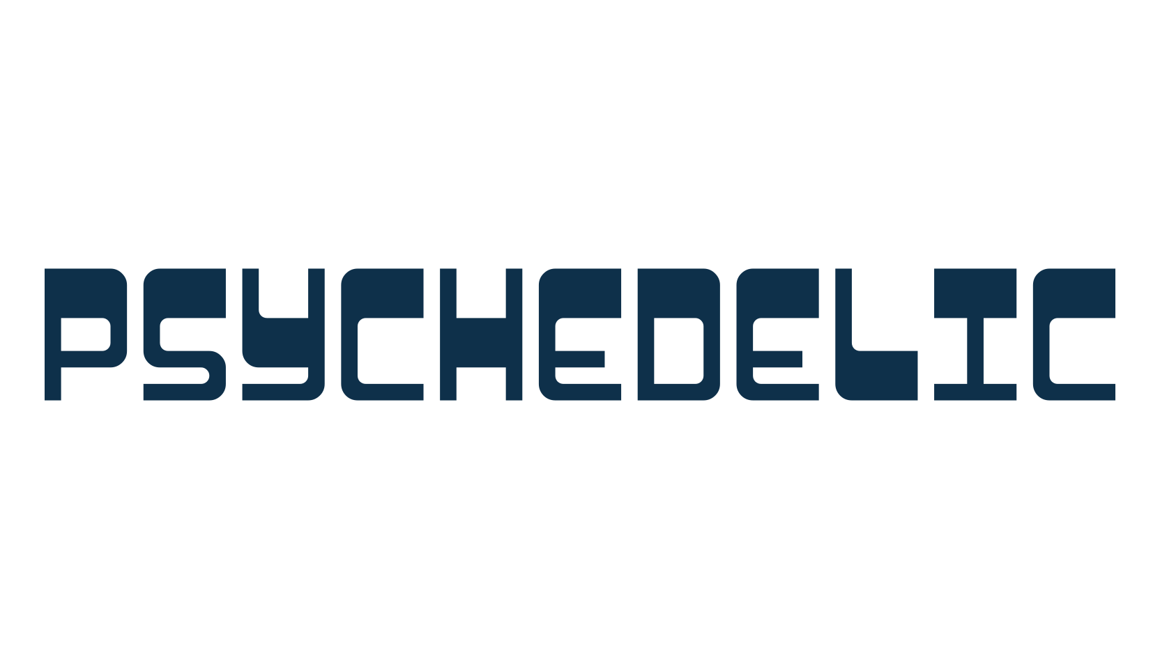 Psychedelic, groovy font preview