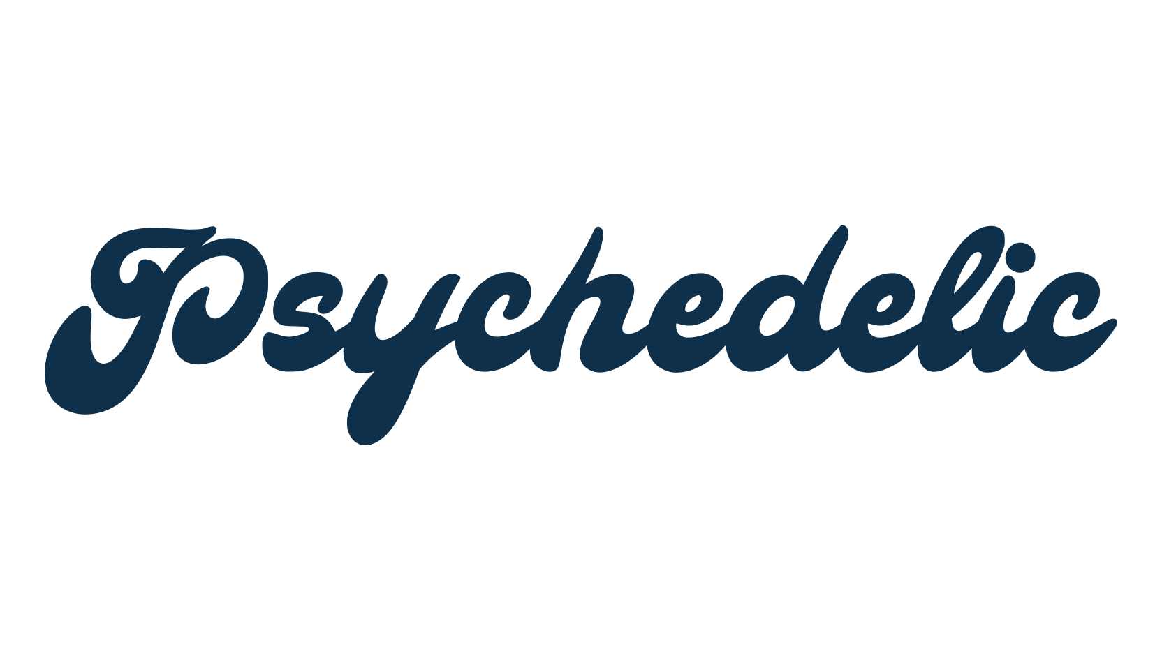 Psychedelic (psychedelic-4), old school font preview