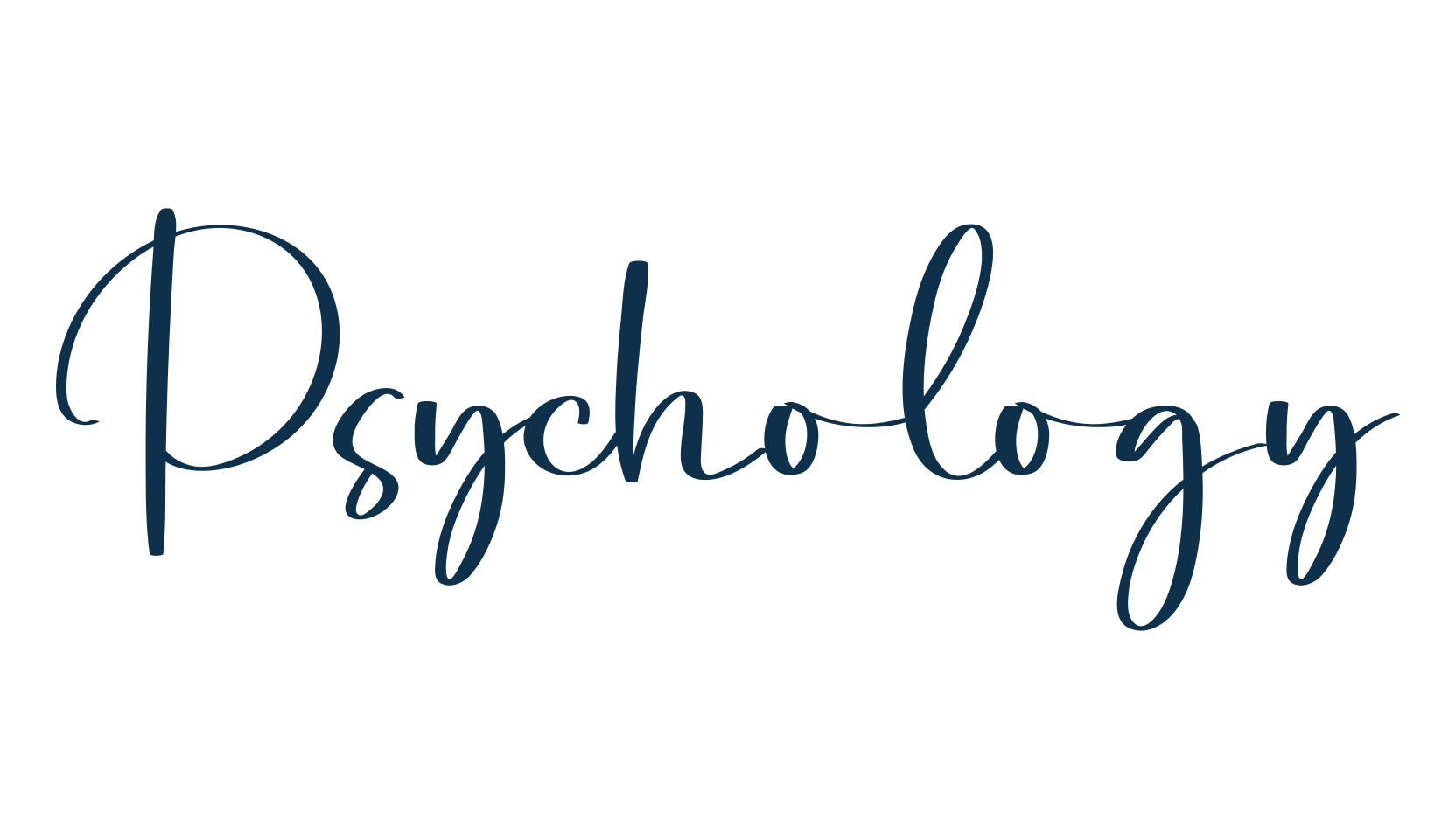 Psychology, handwriting font preview