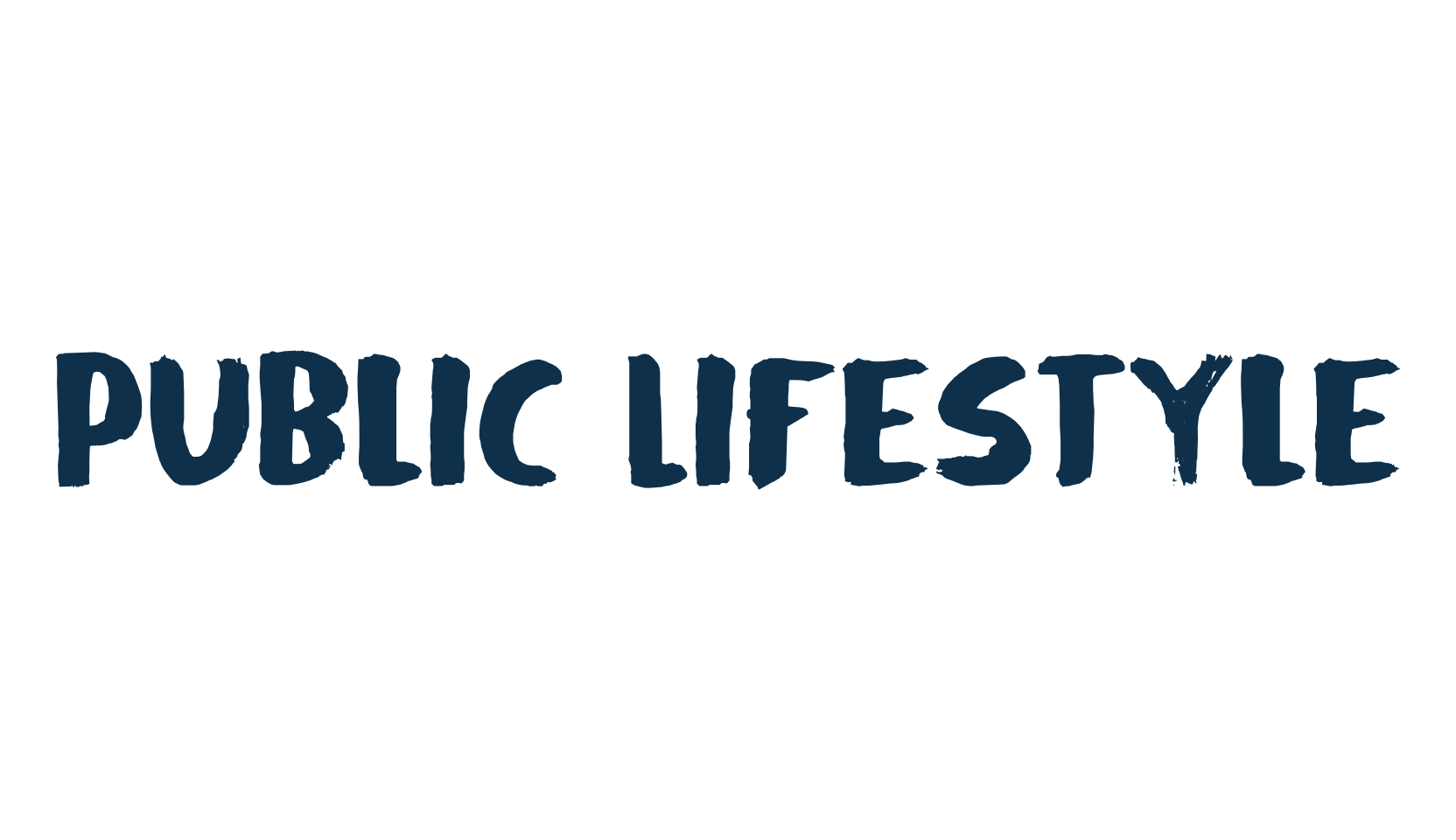 Public Lifestyle, brush font preview
