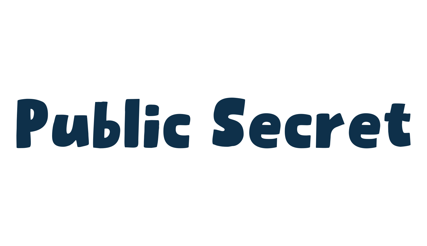 Public Secret, fancy cartoon decorative font preview