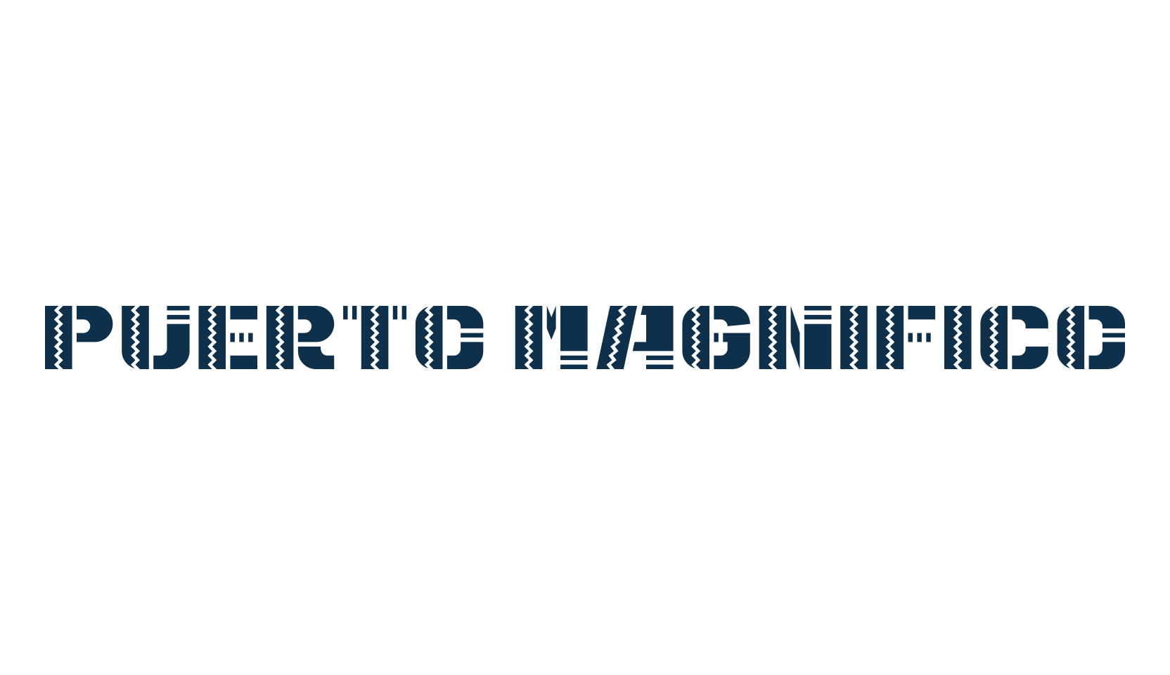 Puerto Magnifico, foreign look mexican font preview