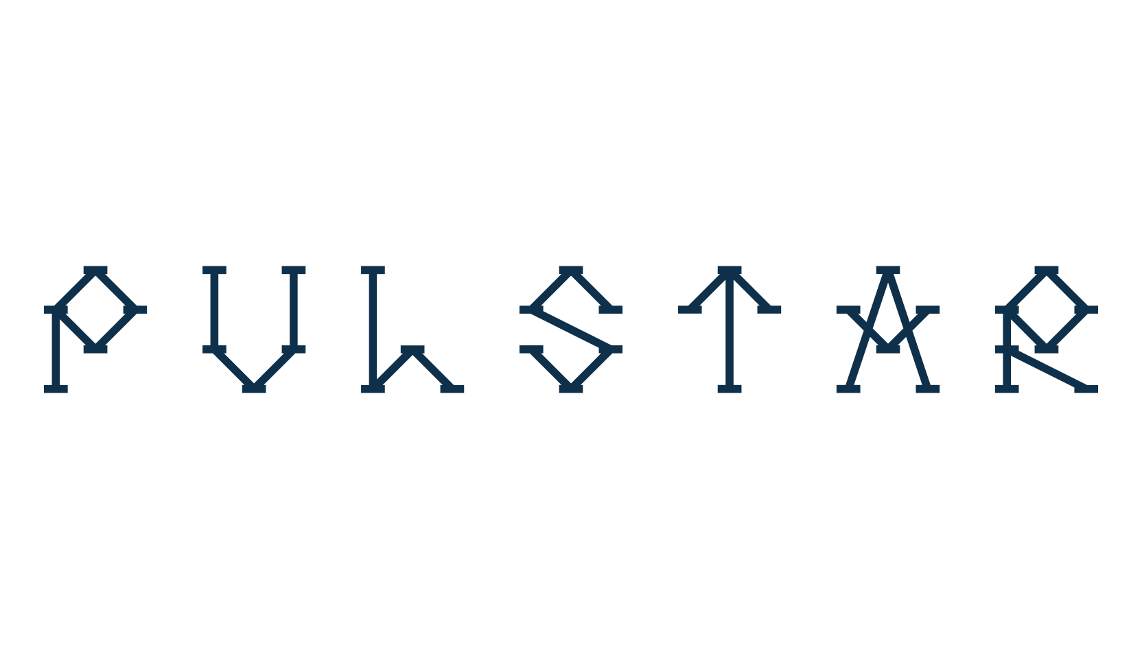 Pulstar, fancy various decorative font preview