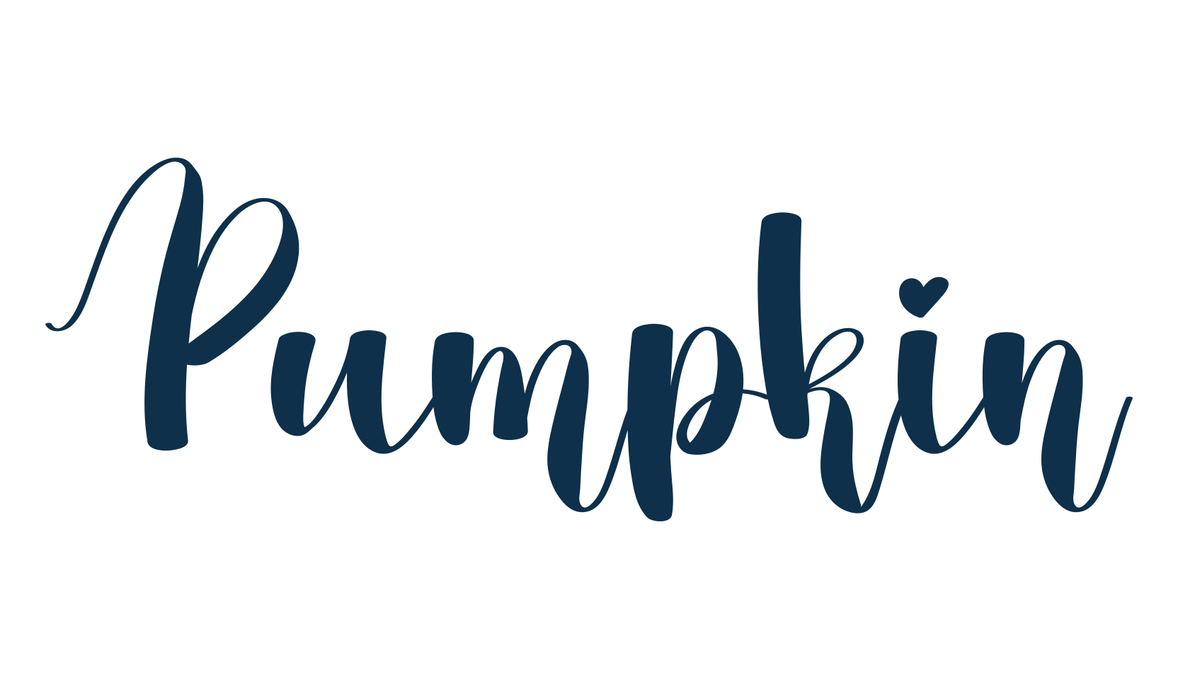 Pumpkin (pumpkin-4), script calligraphy fancy decorative font preview