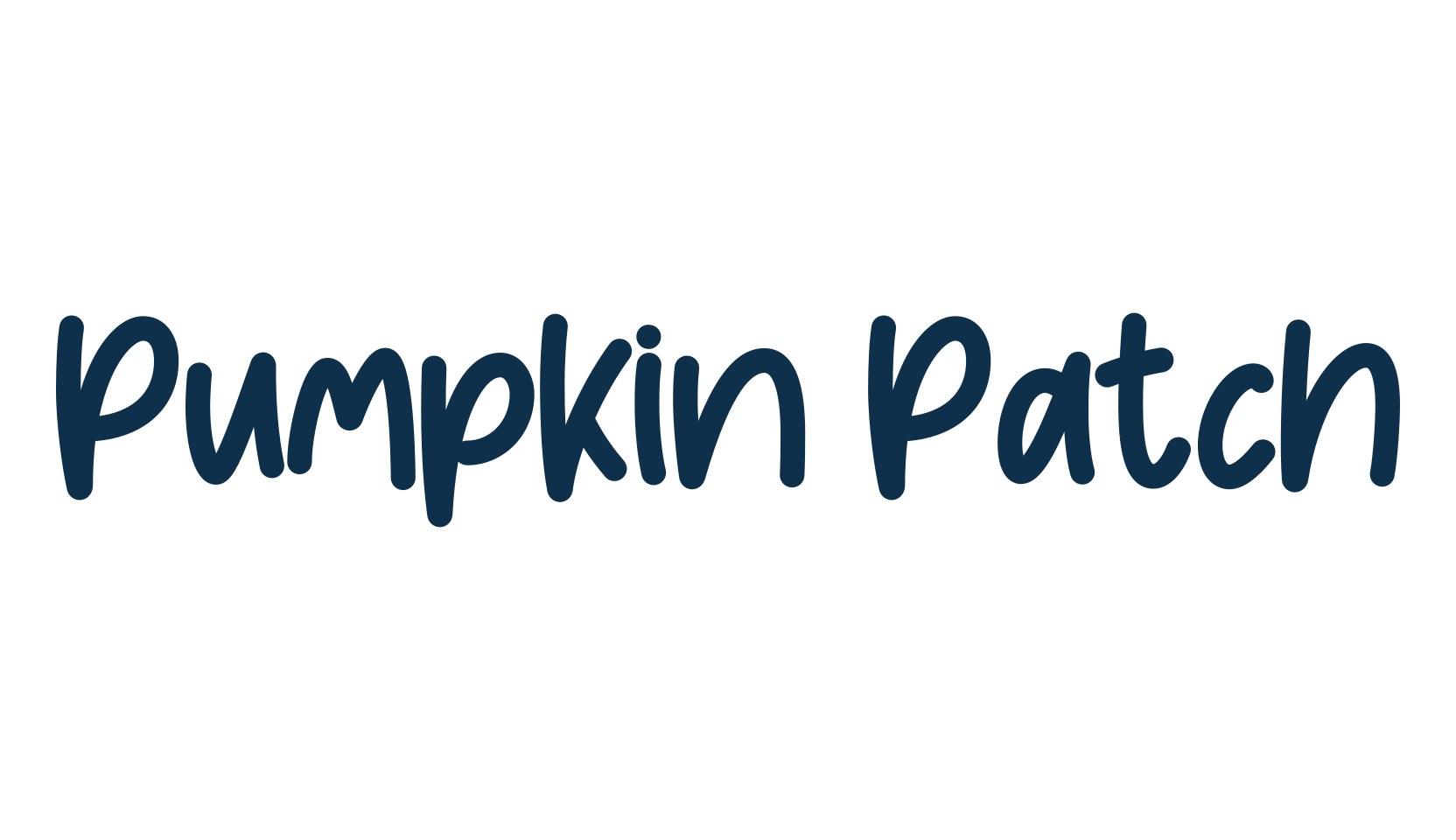 Pumpkin Patch (pumpkin-patch), handwriting font preview