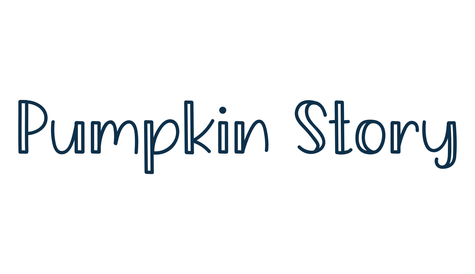 Pumpkin Story, fancy various decorative font preview