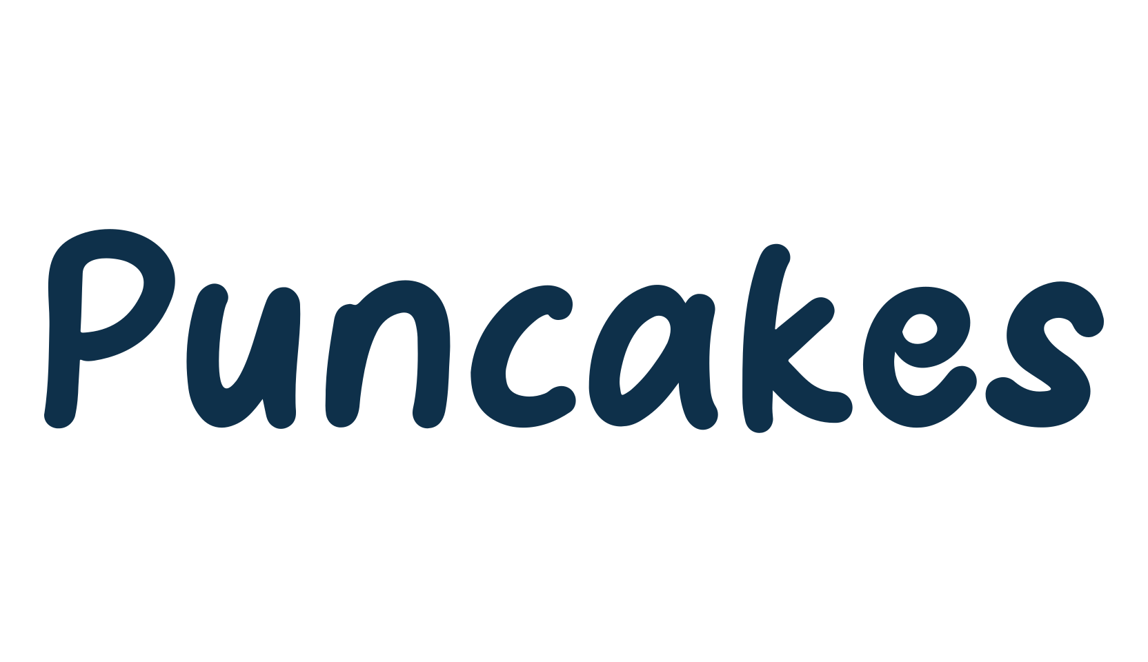 Puncakes, script handwritten fancy decorative calligraphy font preview