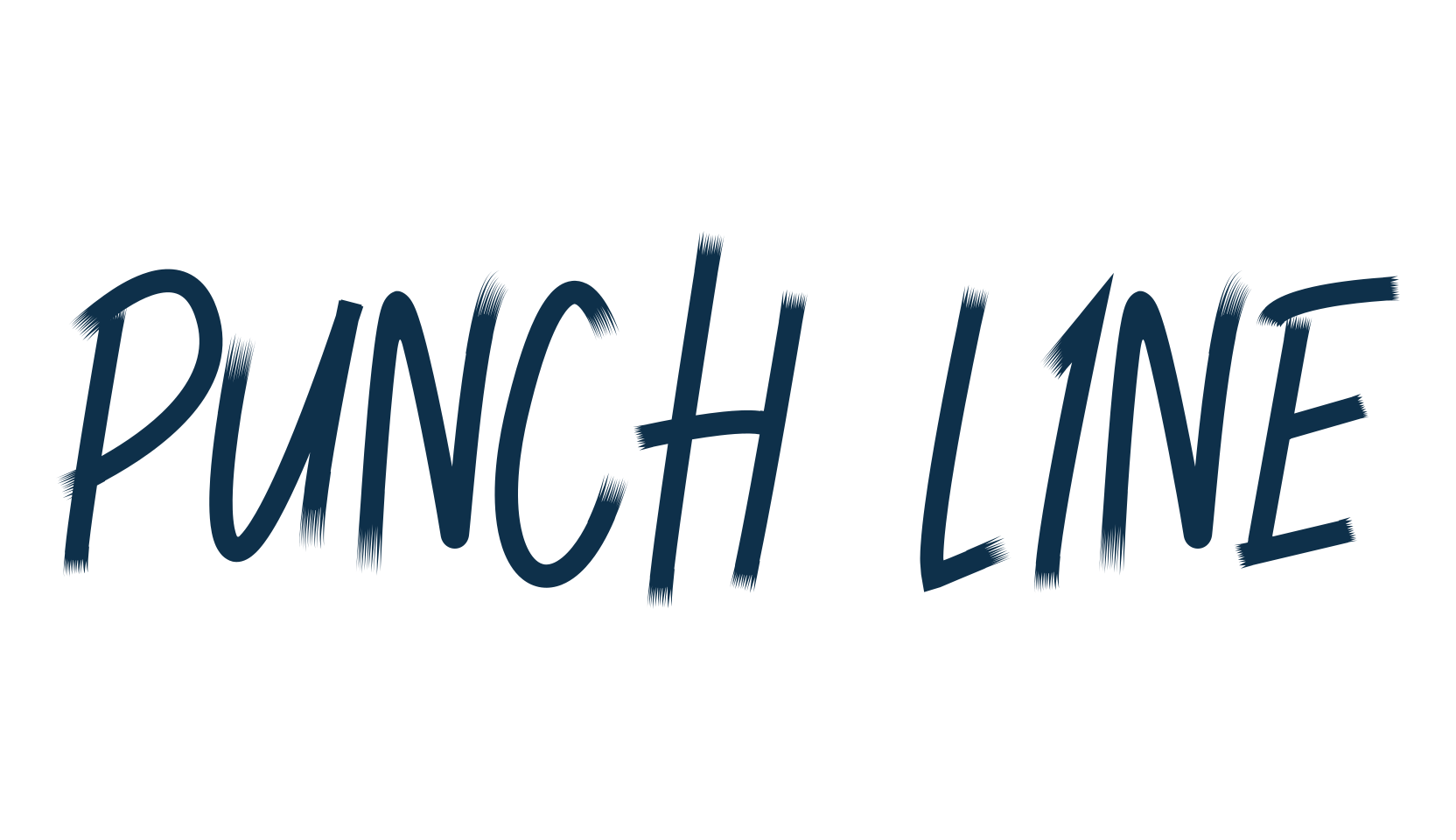 Punch Line, script brush fancy decorative calligraphy font preview