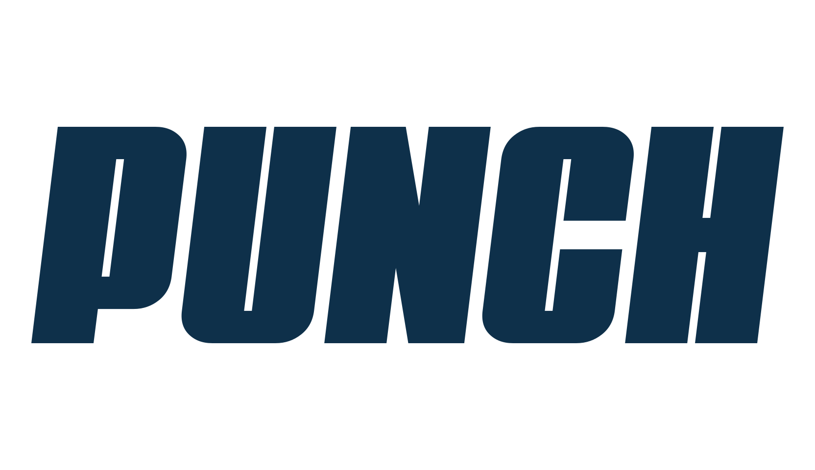 Punch, basic sans serif font preview