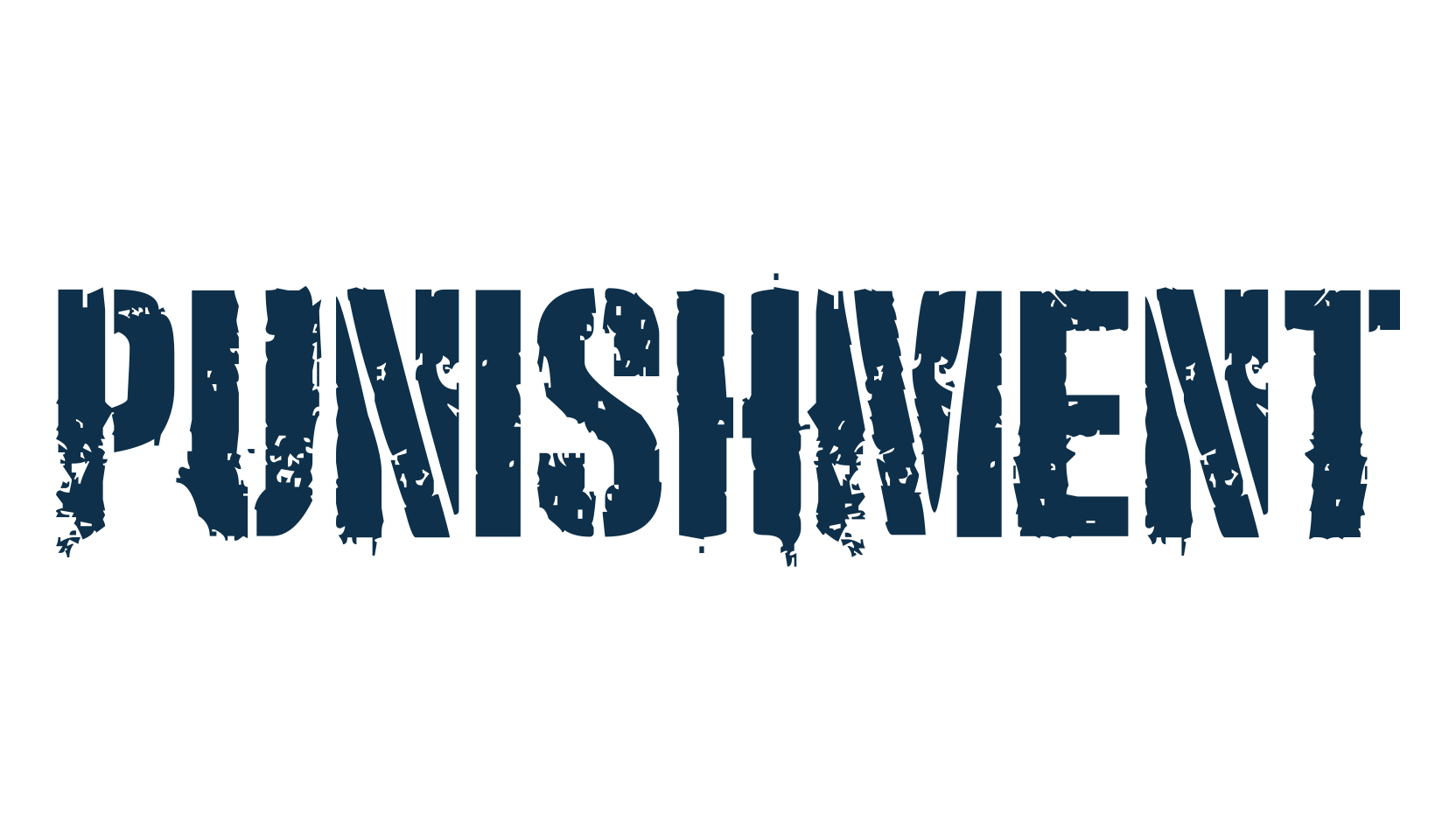 Punishment, fancy stencil, army decorative font preview