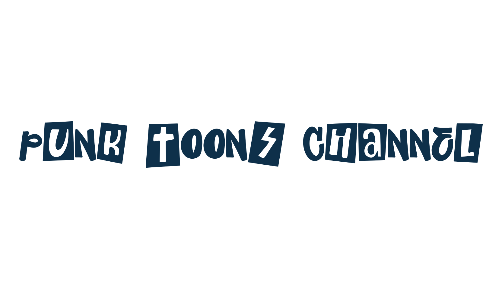 Punk Toons Channel, fancy distorted decorative font preview