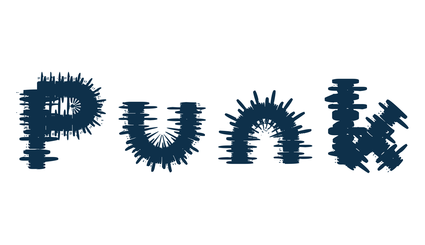 Punk, fancy distorted decorative font preview