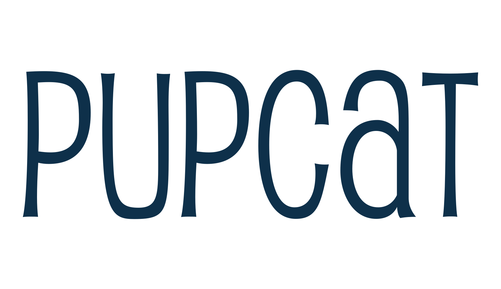 Pupcat, various font preview