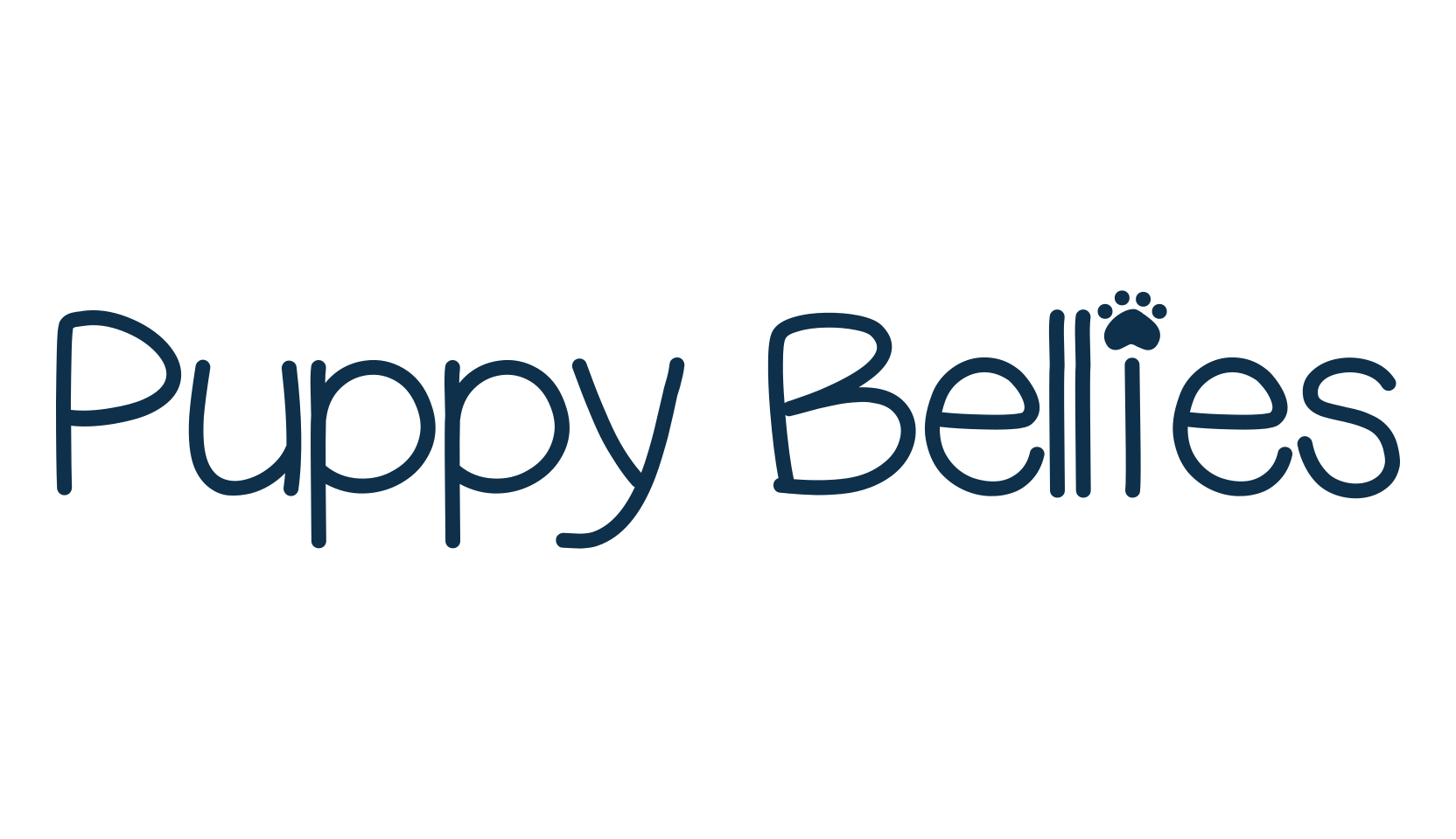 Puppy Bellies, script handwritten fancy decorative calligraphy font preview