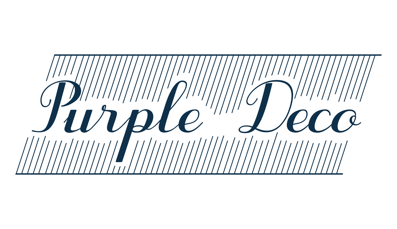 Purple Deco, fancy various decorative script calligraphy font preview