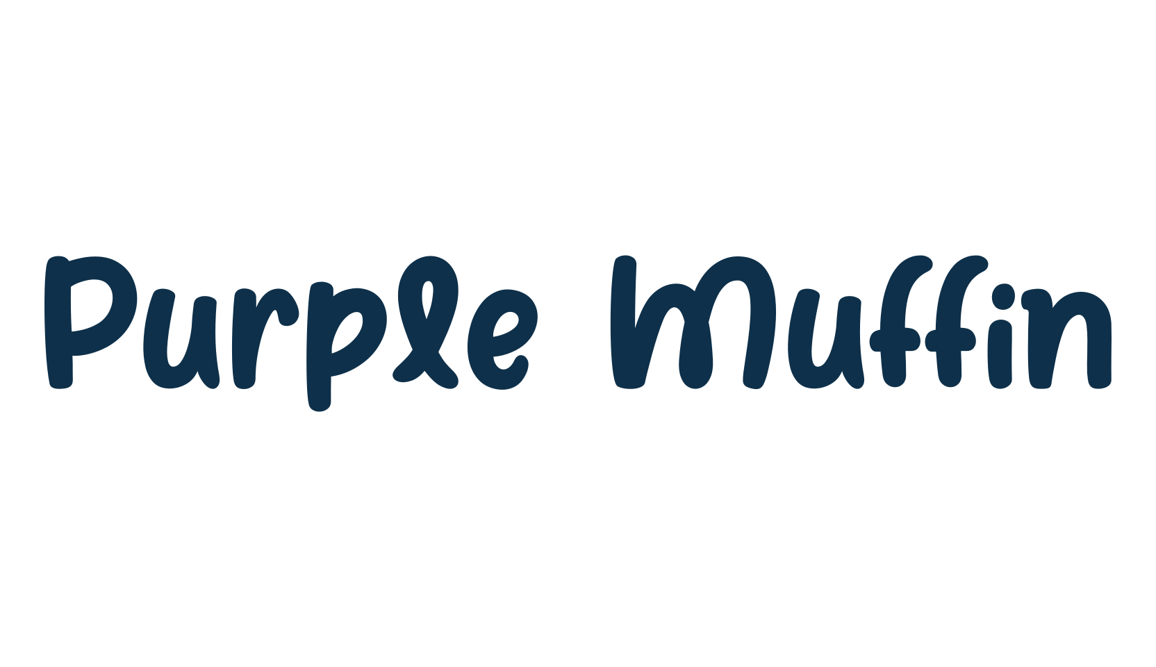 Purple Muffin, fancy cartoon decorative font preview