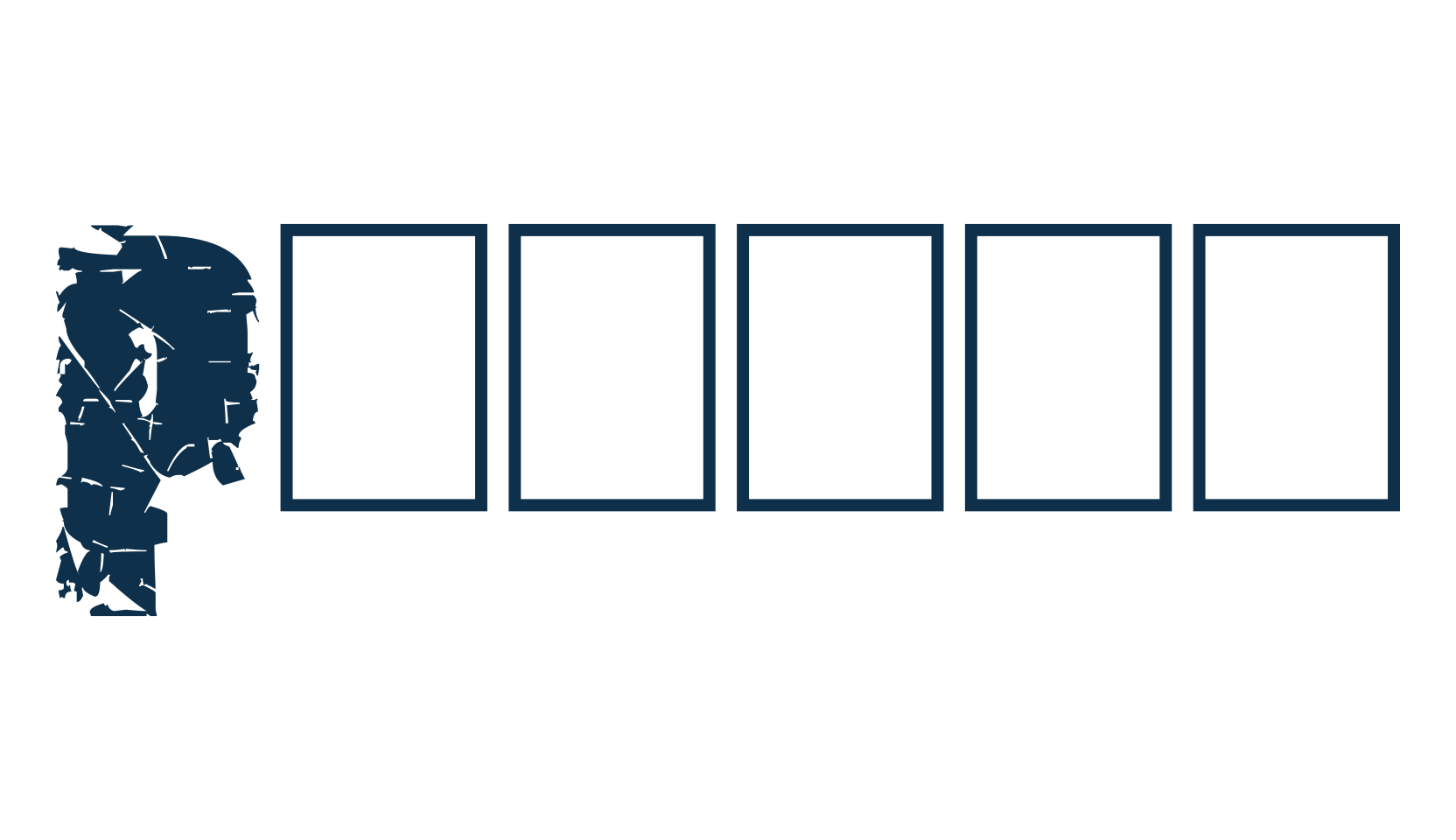 Pusher, destroy font preview