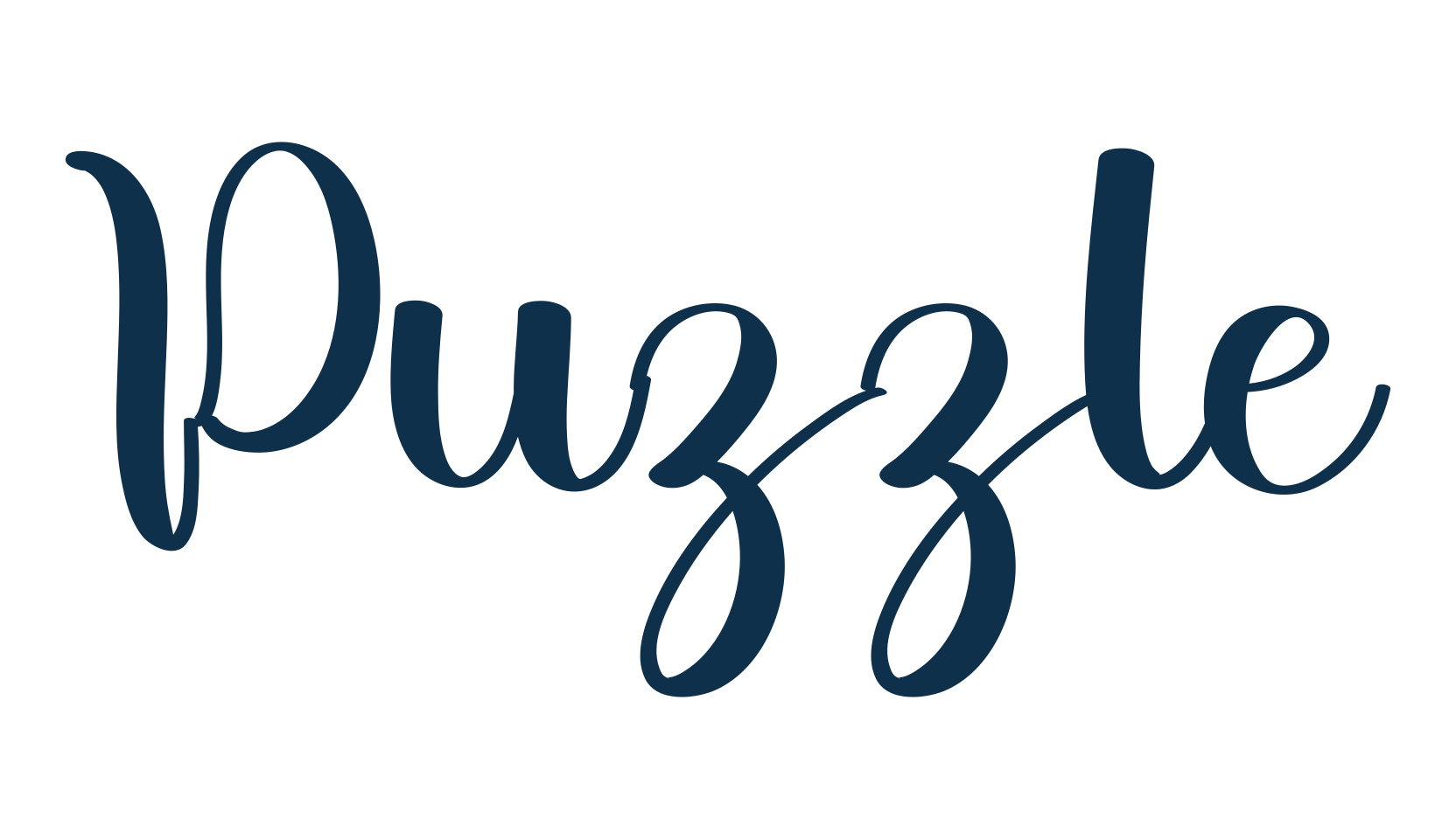 Puzzle (puzzle-3), display market font preview