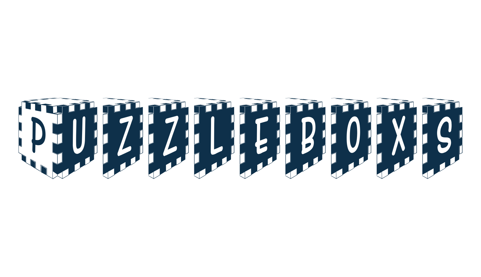 Puzzleboxs, fancy decorative font preview