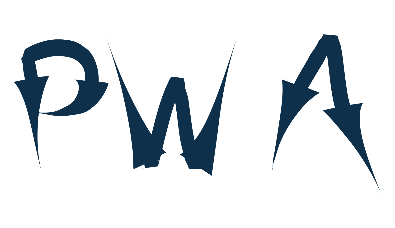 PW Arrow font, fancy various gothic font preview