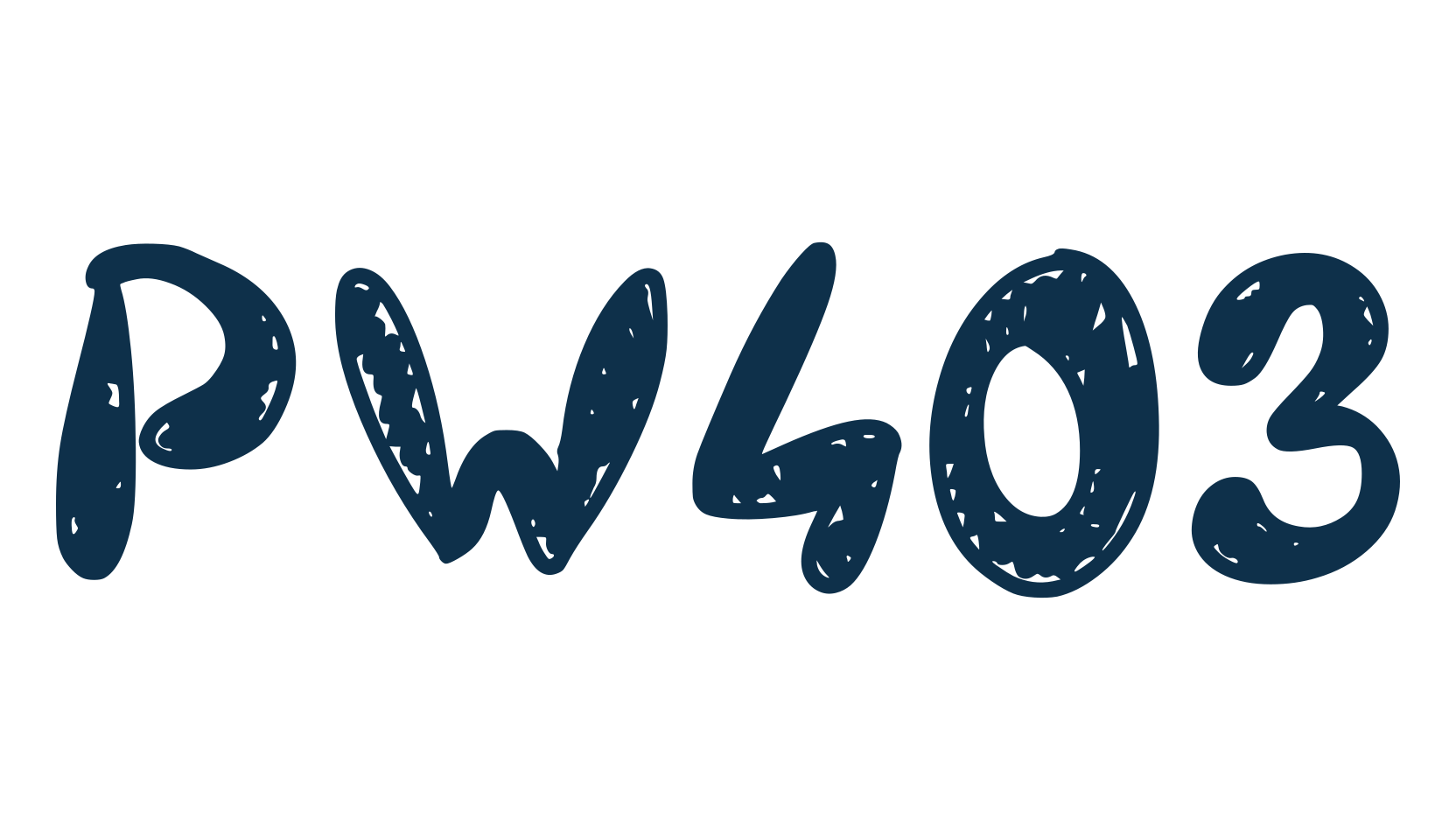 PW403, fancy cartoon decorative font preview
