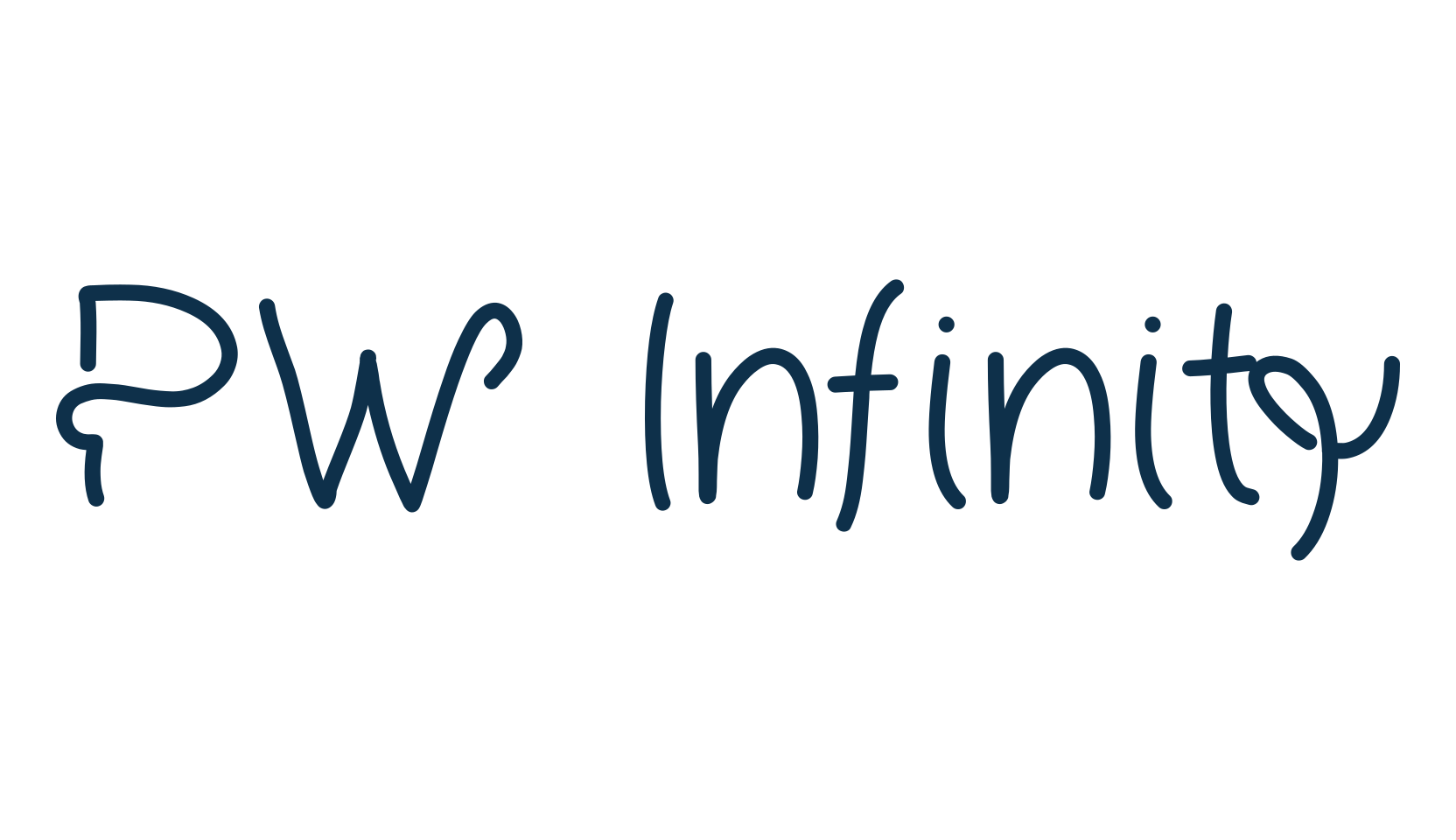 PW Infinity, fancy decorative font preview