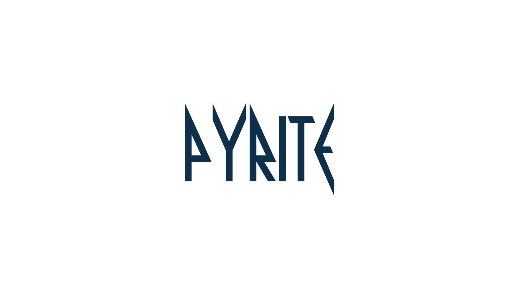 Pyrite (pyrite), gothic modern font preview