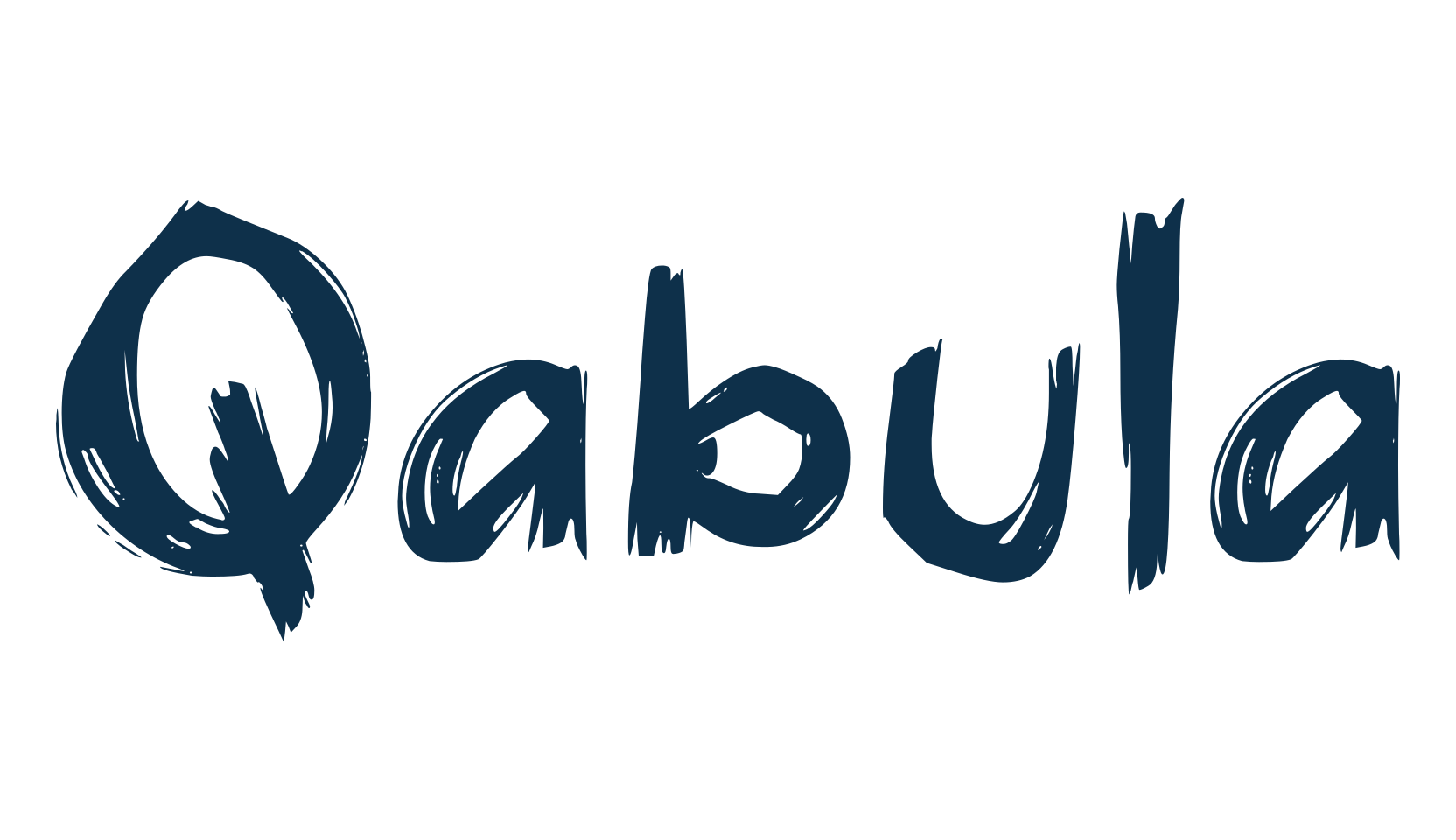 Qabula, trash font preview