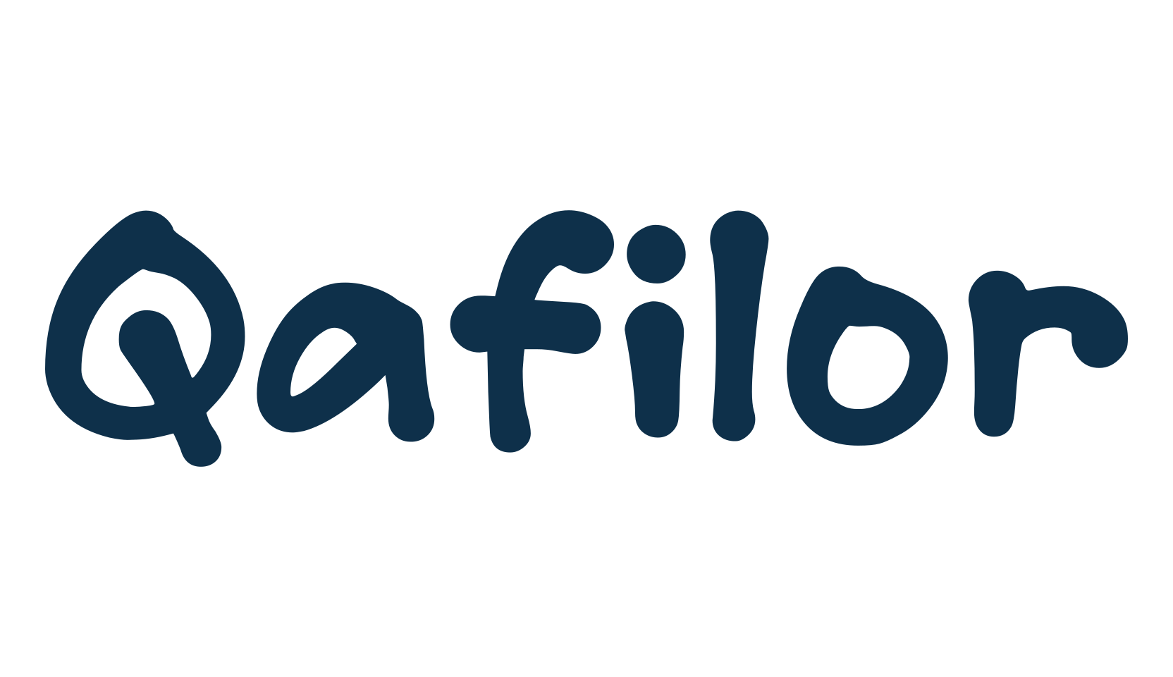 Qafilor, fancy cartoon decorative comic font preview