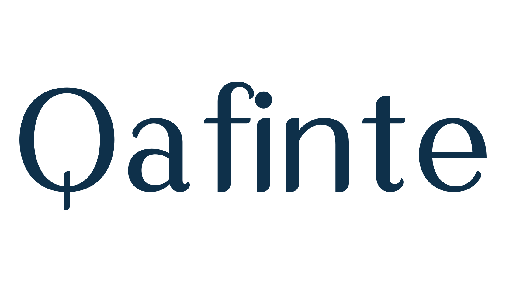 Qafinte, sans serif font preview