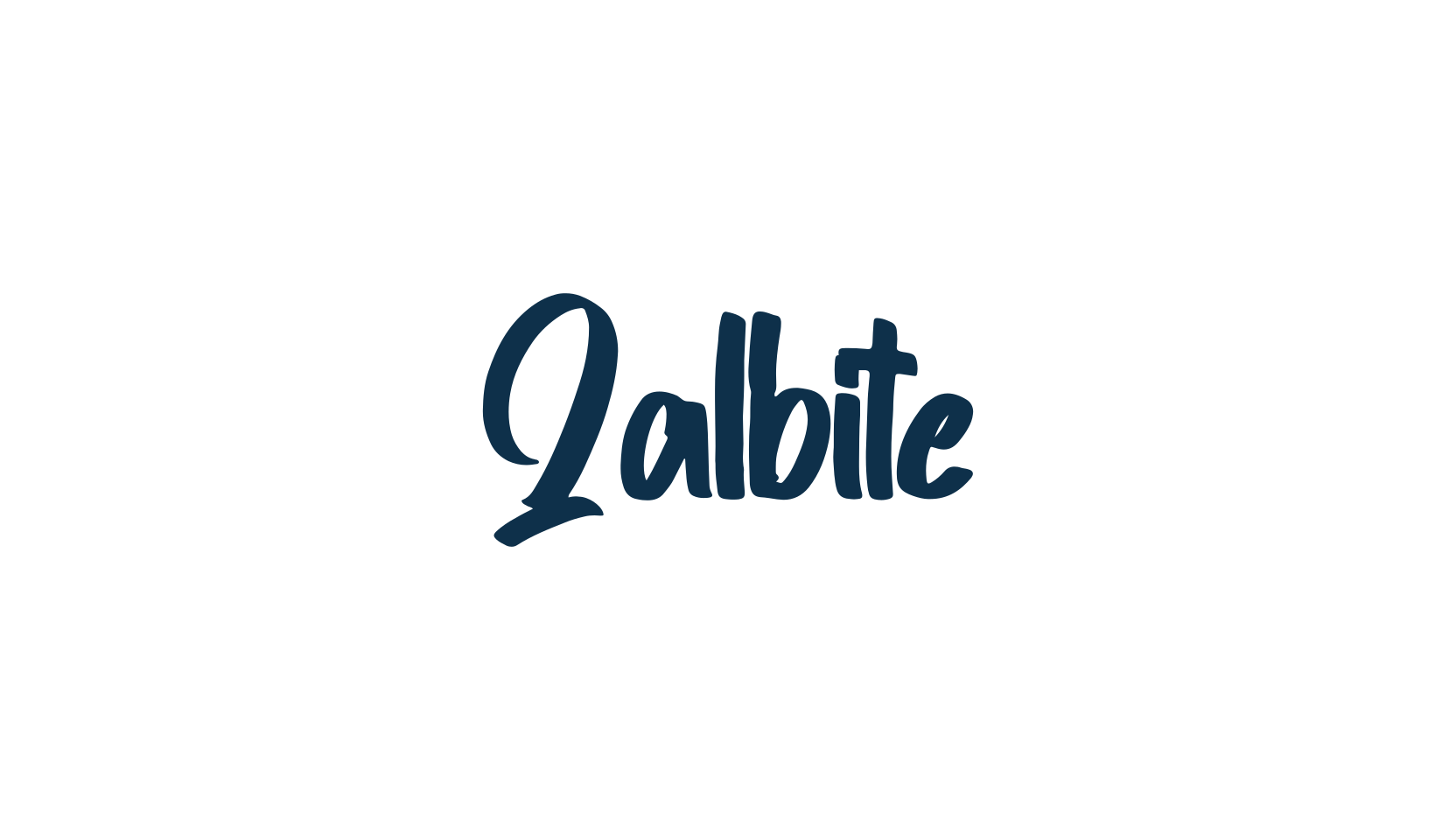 Qalbite, script handwritten fancy decorative calligraphy font preview