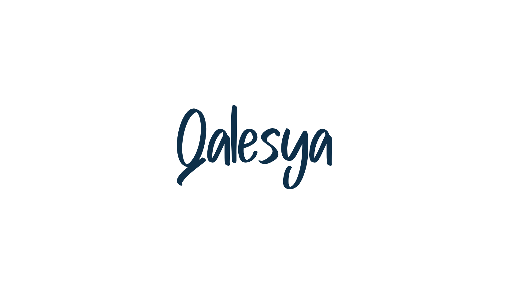 Qalesya, script handwritten fancy decorative calligraphy font preview