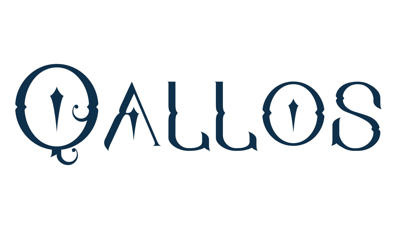Qallos, modern font preview